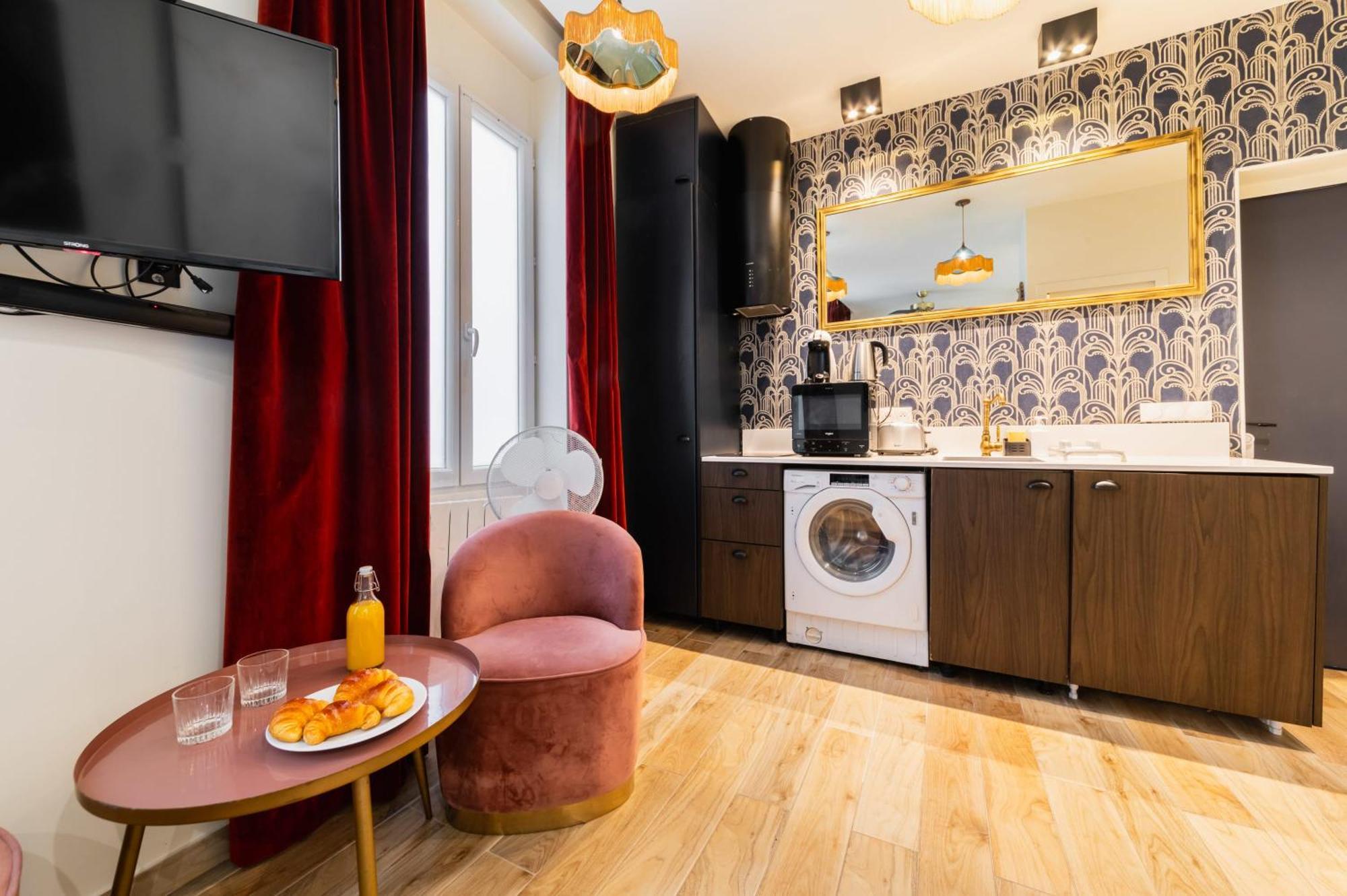 Studio Lumineux Et Moderne Proche Du Metro - 2P - Flat-Guest ปารีส ภายนอก รูปภาพ